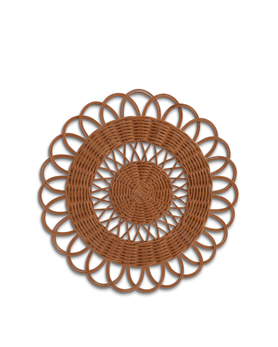 Rattan Placemat Sharland England by Louise Roe