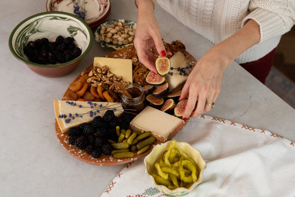 Autumn Entertaining: A Quick & Easy Vegetarian Charcuterie Board