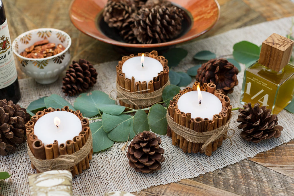 The Easiest Holiday DIY: Cinnamon Stick Candles