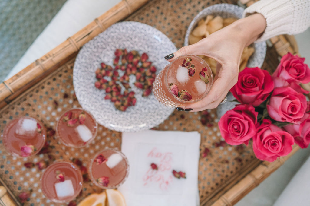 Easy Rose Lemon Spritzers For Mother's Day