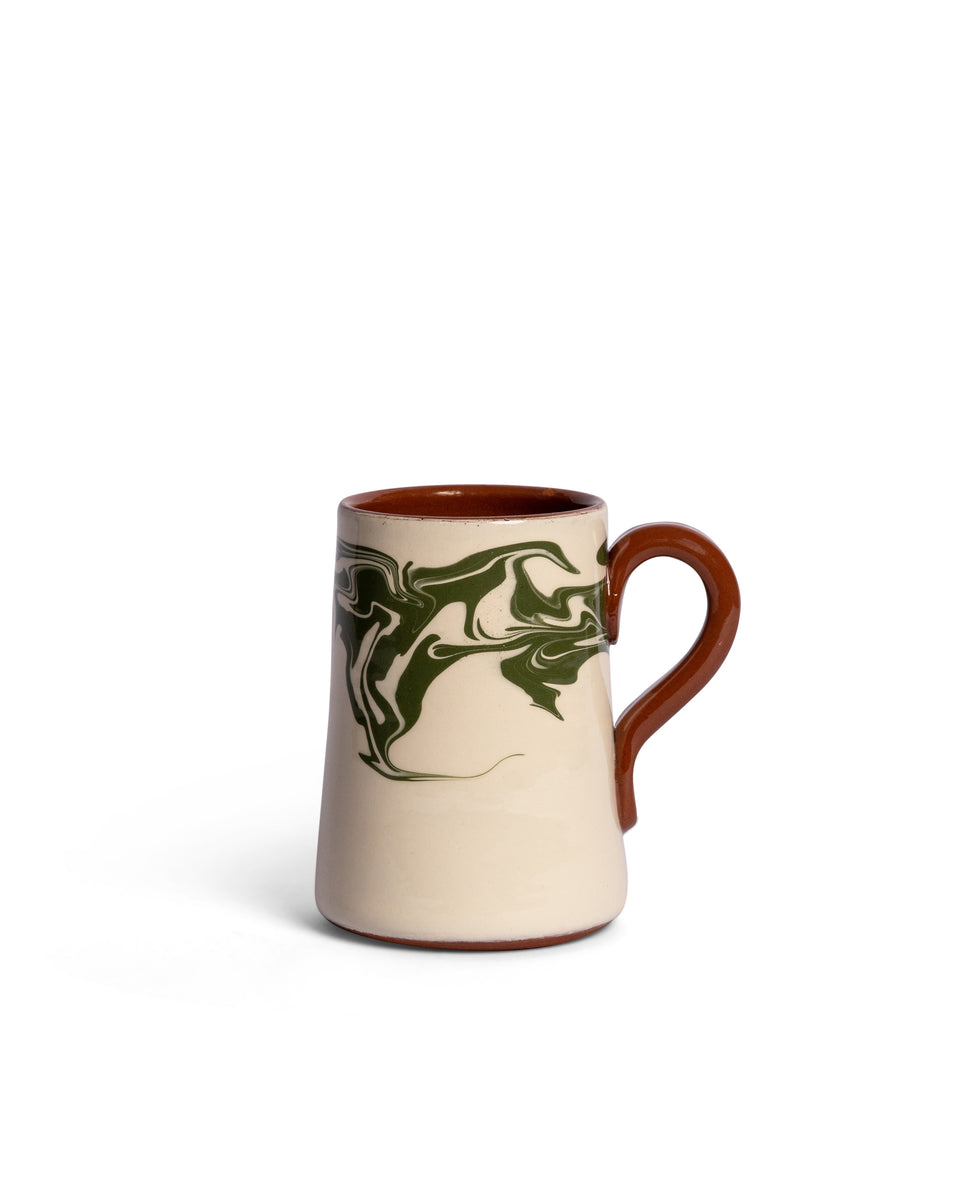 Marbre Marbled Mug | Sharland England by Louise Roe