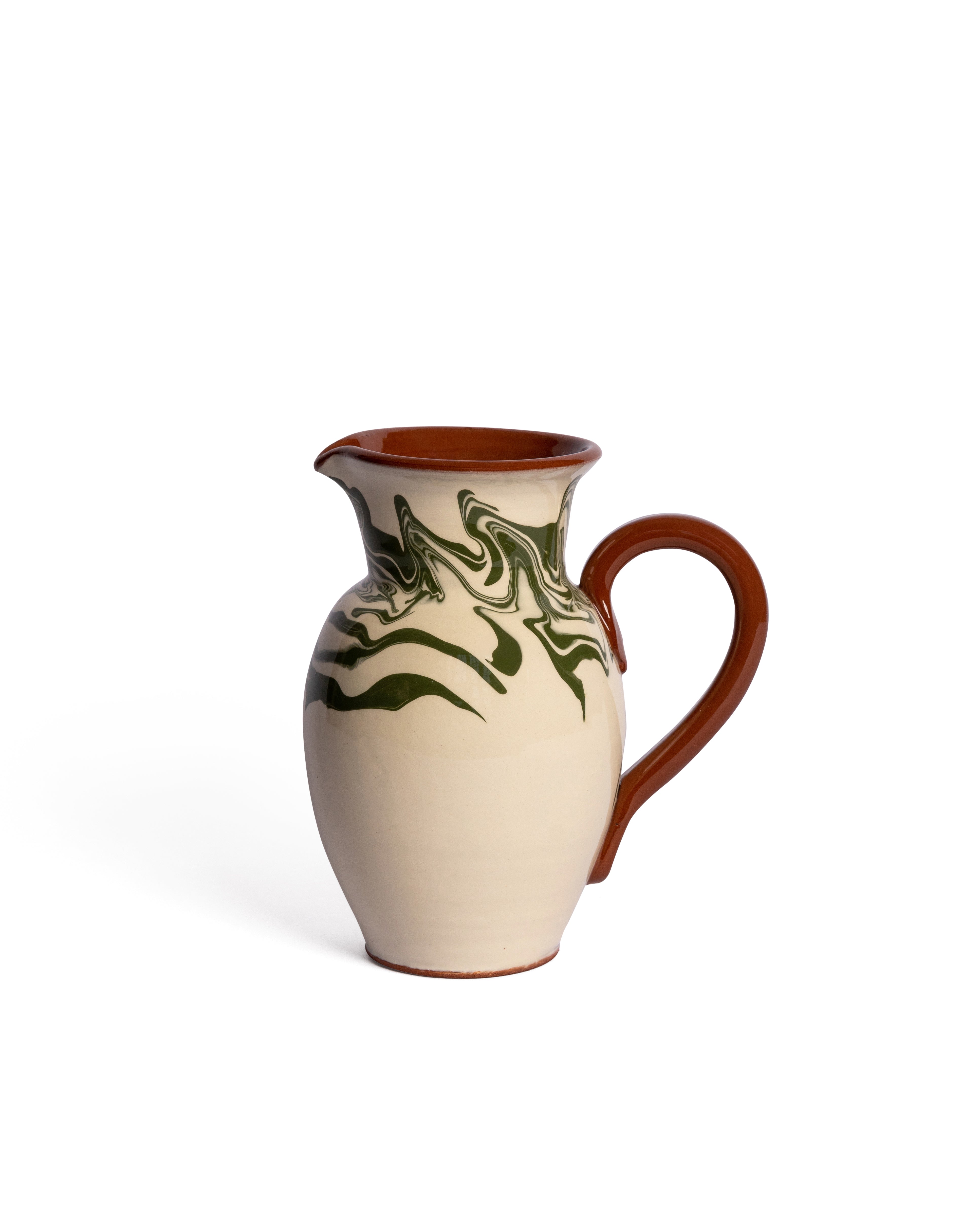 Sharland England - Marbre Jug - Green