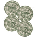 Spongeware Dinner Plate (Set of 4)
