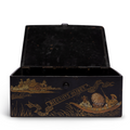 Hand-painted Chinoiserie Victorian box