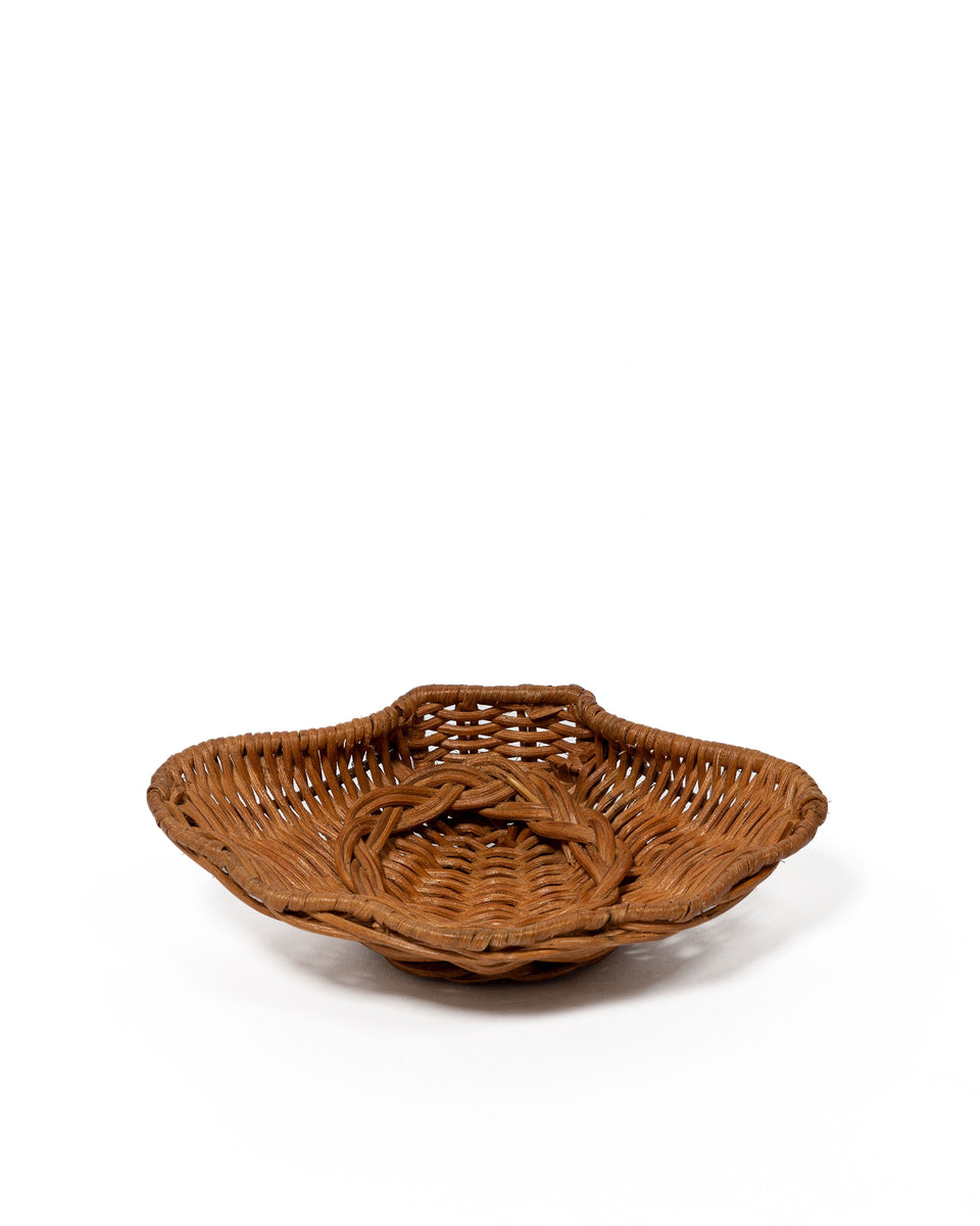 Concha Shell Dish Rattan | Sharland England by Louise Roe