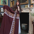 Caline cashmere-blend blanket