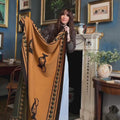 Kanata cashmere-blend blanket
